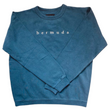 Load image into Gallery viewer, Embroidered small caps crewneck sweatshirt
