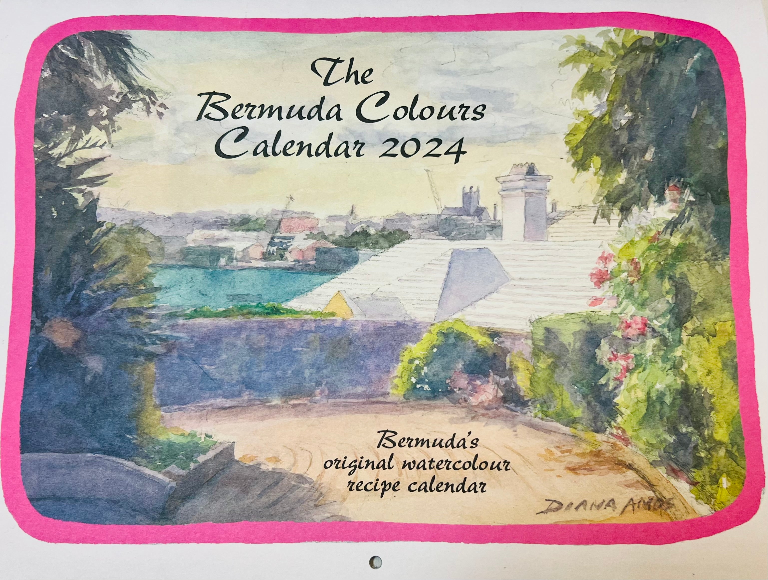 Bermuda Water Colours Calendar 2024 Flying Colours   IMG 3294 