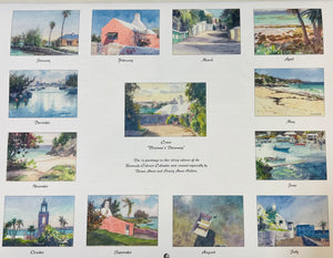 Bermuda Water Colours calendar 2024