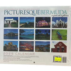 Picturesque Bermuda Calendar 2025