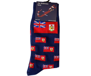 Socks: Bermuda mini flags